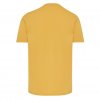 T Shirt Mixte En Coton Bio Et Recyclé 180g BRETT Jaune Foncé De Face