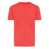 T Shirt Mixte En Coton Bio Et Recyclé 180g BRETT Rouge Flash De Face