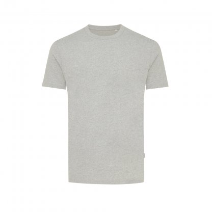 T Shirt Mixte En Coton Recyclé Non Teinté 180g MANUEL Gris Non Teinté De Face