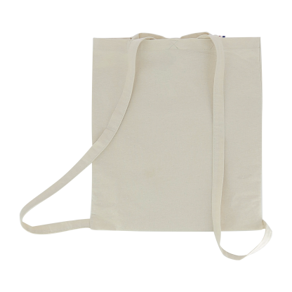 Tote Bag à Dos En Coton Recyclé 250g 36x40cm PRADO Longueur Anses