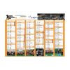 Calendrier A4 Standard 21x29,7cm QUATRO Recto Personnalisé Calendrier A4 Standard 21x29,7cm QUATRO Recto Personnalisé