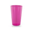 Gobelet Réutilisable En Polypropylène 390ml GLASS MAX Rose Translucide Gobelet Réutilisable En Polypropylène 390ml GLASS MAX Rose Translucide