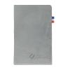 Porte Cartes Végétal Imitation Cuir MILA Argent Incrustation