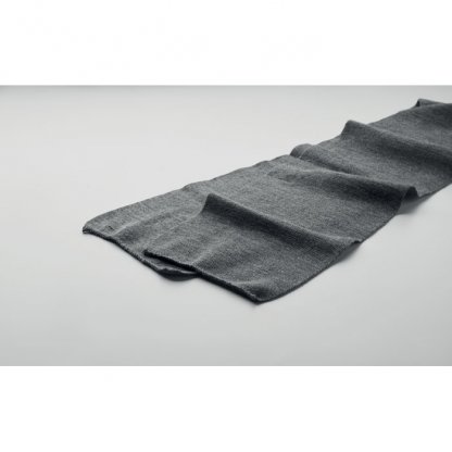 Écharpe Extensible En PET Recyclé RAFY Grise Anthracite Détail