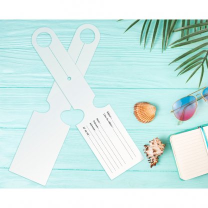 Étiquette Pour Bagages En Papier Indéchirable – 240g Neutre