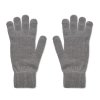 Gants Tricotés Avec Patch En PET Recyclé HANDNIT Gris Gants Tricotés Avec Patch En PET Recyclé HANDNIT Gris
