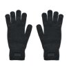 Gants Tricotés Avec Patch En PET Recyclé HANDNIT Noir Photo Principale Gants Tricotés Avec Patch En PET Recyclé HANDNIT Noir Photo Principale