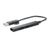 Hub 4 Ports USB En Aluminium Recyclé CURRENT Photo Principale Hub 4 Ports USB En Aluminium Recyclé CURRENT Photo Principale