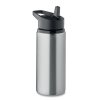 Bouteille Avec Paille Intégrée En Inox Recyclé 500ml SPOT Gris Photo Principale Bouteille Avec Paille Intégrée En Inox Recyclé 500ml SPOT Gris Photo Principale