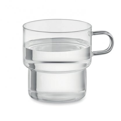 Tasse En Verre Borosilicate 300ml BOROMUG Avec Eau