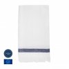 Fouta:serviette En Coton Recyclé Et Polyester SEAQUAL 150g 100x180cm SEACHIC Bleu Marine Fouta:serviette En Coton Recyclé Et Polyester SEAQUAL 150g 100x180cm SEACHIC Bleu Marine