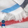 Fouta:serviette En Coton Recyclé Et Polyester SEAQUAL 150g 100x180cm SEACHIC Zoom Couleurs Fouta:serviette En Coton Recyclé Et Polyester SEAQUAL 150g 100x180cm SEACHIC Zoom Couleurs