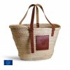 Grand Panier En Paille 46x28x32cm RIVIERA Avec Gravure Grand Panier En Paille 46x28x32cm RIVIERA Avec Gravure