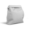 Lunch Bag Isotherme En PET Recyclé 230g 28x25x12cm SAVOR Blanc Fermé