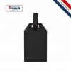 Porte étiquette Pour Bagages En Cuir Recyclé MILOU Noir
