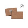 Badge Sur Mesure En Bois MDF Avec Pince épingle PINCO XL Surface Max Badge Sur Mesure En Bois MDF Avec Pince épingle PINCO XL Surface Max