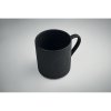 Mug En Céramique Strié 340ml RIBMUG Détail Noir