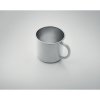 Mug En Inox Recyclé 300ml CARIBU Blanc Détail Mug En Inox Recyclé 300ml CARIBU Blanc Détail