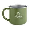 Mug En Inox Recyclé 300ml CARIBU Vert Foncé Avec Marquage Mug En Inox Recyclé 300ml CARIBU Vert Foncé Avec Marquage