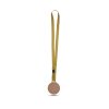 Médaille En Bois MDF Avec Cordon Satin BOLT XL Or