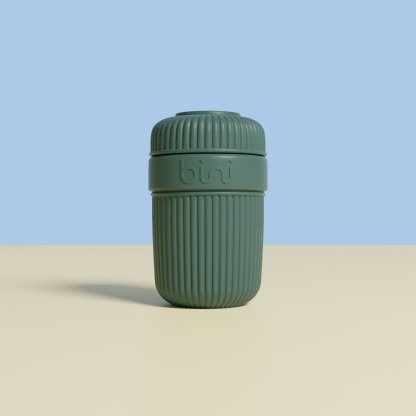 Mug Réutilisable Et Nomade Bio Sourcé 350ml BINI MUG Vert