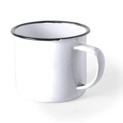 Tasse En Métal 380ml WILEM Blanche