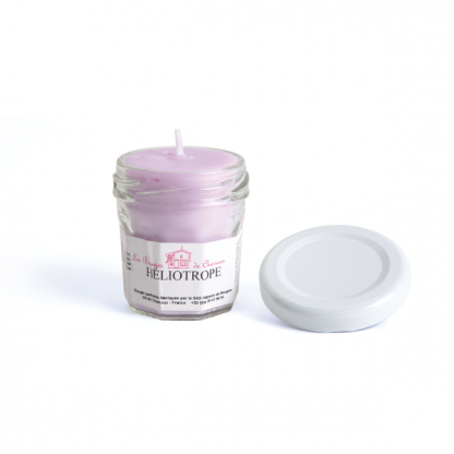 Bougie Parfumée Petit Pot 110g MINI CHARROUX Heliotrope