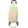 Caddie De Course Pliable En Jute 30x52x20cm BENORAX Zone De Marquage Rabat