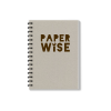 Carnet A5 En Papier Et Carton De Déchets Agricoles Spirale PAPER WISE Photo Principale