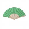 Éventail En Bois Et Polyester 190T FOLKLORE Vert Éventail En Bois Et Polyester 190T FOLKLORE Vert