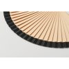 Éventail En Bois Et Polyester WOODFAN NOIR AMBIANCE 1