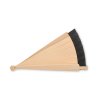 Éventail En Bois Et Polyester WOODFAN NOIR PLIÉ