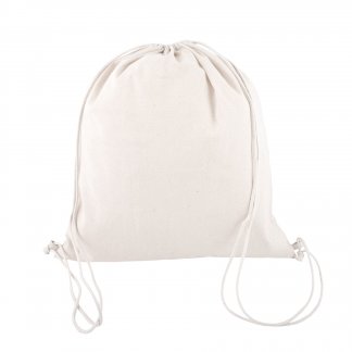 Gym bag avec logo en coton naturel - 150g - 37x41cm - GAUFF