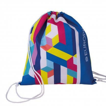 Gym Bag En Polyester Recyclé 37x41cm USAIN Avec Marquage 2