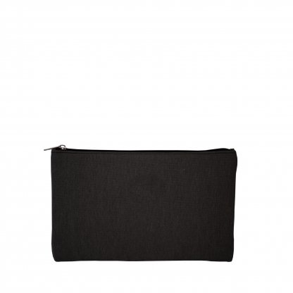 Pochette Ordinateur 10,2 En Coton Recyclé 220g HOUSSE Noir