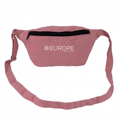 Sac Banane En Coton Recyclé 220g BANANA Exemple De Couleur Pantone Avec Marquage 2