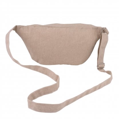 Sac Banane En Coton Recyclé 220g BANANA Naturel De Dos