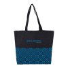 Sac Shopping Avec Fond En Coton Recyclé 220g 45x35x10cm AYA Noir Avec Marquage Sac Shopping Avec Fond En Coton Recyclé 220g 45x35x10cm AYA Noir Avec Marquage