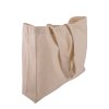 Sac Shopping En Coton Naturel 150g 40x35x10cm BAGGY Naturel De Côté