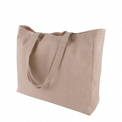 Sac Shopping En Coton Recyclé 220g 40x35x10cm SABAC Naturel De Côté 2