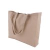 Sac Shopping En Coton Recyclé 150g 40x35x10cm TEKDECO Naturel De Côté 2 Sac Shopping En Coton Recyclé 150g 40x35x10cm TEKDECO Naturel De Côté 2