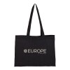 Tote Bag En Coton Recyclé 150g 40x30cm T BAG Noir Avec Marquage