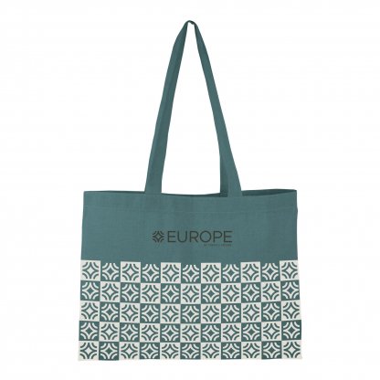 Tote Bag En Coton Recyclé 150g 40x30cm TBAG Exemple De Couleur Pantone Avec Marquage