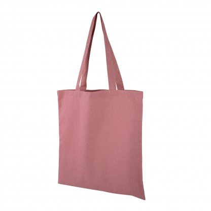 Tote Bag En Coton Recyclé 220g 37x41cm TOTO Rose De Côté