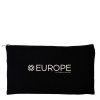 Trousse Plate En Coton Naturel 300g HANNAH Noir Avec Marquage Trousse Plate En Coton Naturel 300g HANNAH Noir Avec Marquage