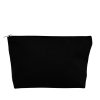 Trousse Soufflet En Coton Brossé 400g ARIA Noir Trousse Soufflet En Coton Brossé 400g ARIA Noir