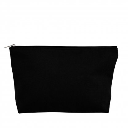 Trousse Soufflet En Coton Brossé 400g ARIA Noir