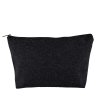 Trousse Soufflet En Coton Recyclé 220g EMILY Noir Trousse Soufflet En Coton Recyclé 220g EMILY Noir