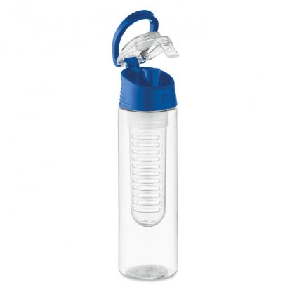 Bouteille à Infusion En RPET 500ml SPORTTLE Bouteille Bleu Ouverte Avec Poignée