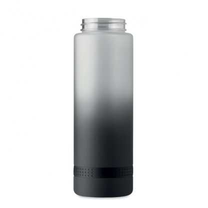 Bouteille De Sport En PET Recyclé 1L LEVEL Dos Blanc